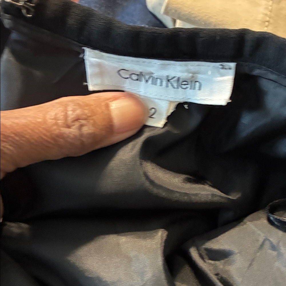 Calvin Klein Charcoal Skirt
